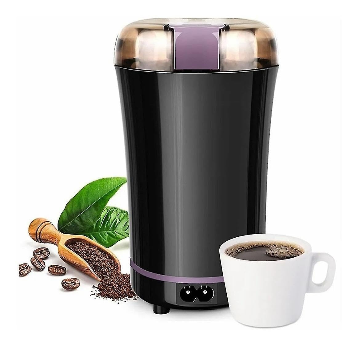 Portable Electric Coffee & Spice Grinder – Compact, Rechargeable & Easy to Use